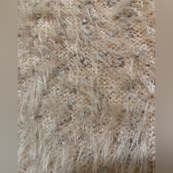 Chico’s Luxurious Fuzzy Sweater, has shimmer! - Picture 4 of 13